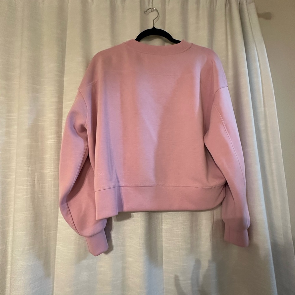Pink lululemon Crewneck soft stream Sweatshirt